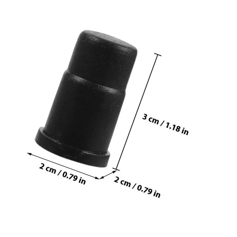 30 Pcs 19x32mm Chair Leg Mounting Socket Sleeve Inserts for Furniture Casters Industrial Replacement Parts - Image 2